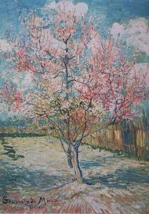VINCENT VAN GOGH POSTER - PESCHI IN FIORE, 1888