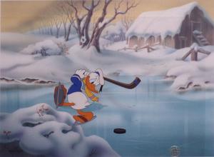 Animation cels, drawings etc