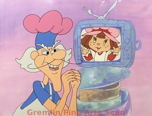 STRAWBERRY SHORTCAKE-WATCHING TV  1975